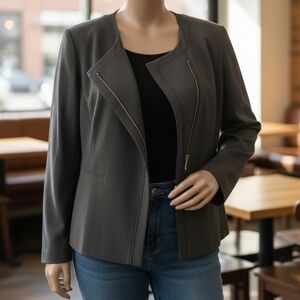 Blazer gris pour femme